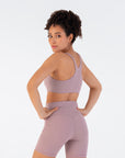 Racerback Bra in Fig