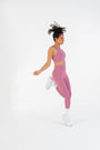 High-Rise Leggings in Raspberry