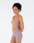 Racerback Bra in Fig