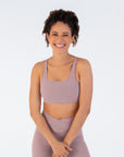 Racerback Bra in Fig